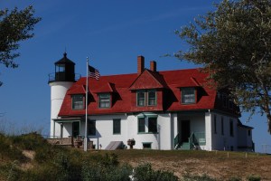 Pointe Benzie Light Station.  Photo by Grace Grogan