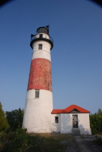 Middle Island Lighthouse.  Photo by Grace Grogan