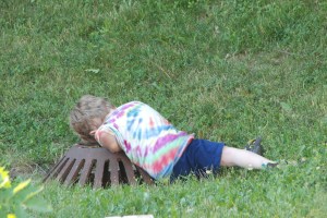 What is in there?  Photo by Grace Grogan