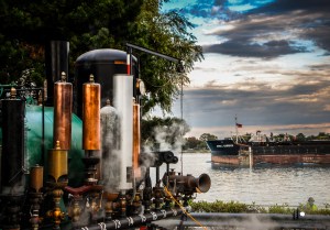 Whistles on the Water is held in St. Clair, Michigan.  Photo by Grace Grogan