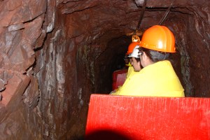 Iron Mine Tour.  Photo by Grace Grogan