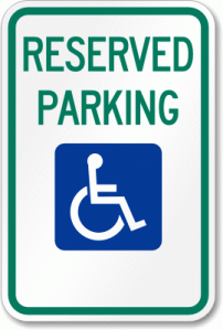 handicap parking