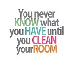 Clean - never know what you have