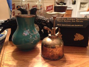 Some of the items Ron acquired at estate sales and/or auctions.