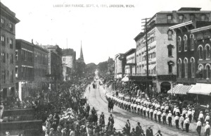 Labor Day Parade - Jackson Michigan - September 4, 1911