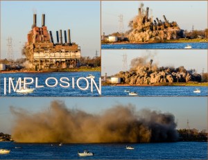 Implosion. Photos by Grace Grogan, Copyright 2015