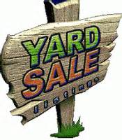Garage Yard Sale Sign