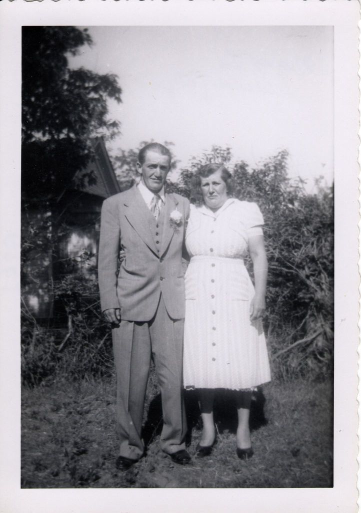 Grandma and her son/my uncle, Lee Hilts