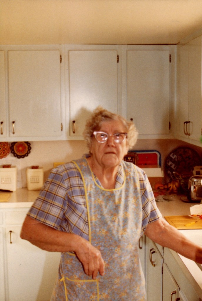 My grandma in 1982 - 83 years old