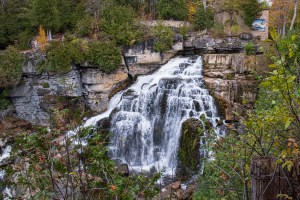 Inglis Falls in Owens Sound, Ontario, Canada